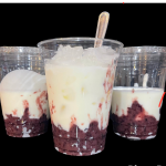 8. Purple sticky rice yogurt 