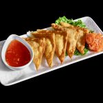 1. Lobster cream cheese wonton - Hoành thánh phô mai chiên (5 pcs)