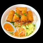 29. Crispy Spring Rolls Rice/Noodle - Cơm/Bún chả giò