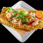 36. Seafood Bird’s Net - Mì Xào Giòn Đồ Biển
