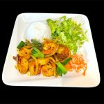 47. Lemongrass chili shrimp - tôm xào sả ớt